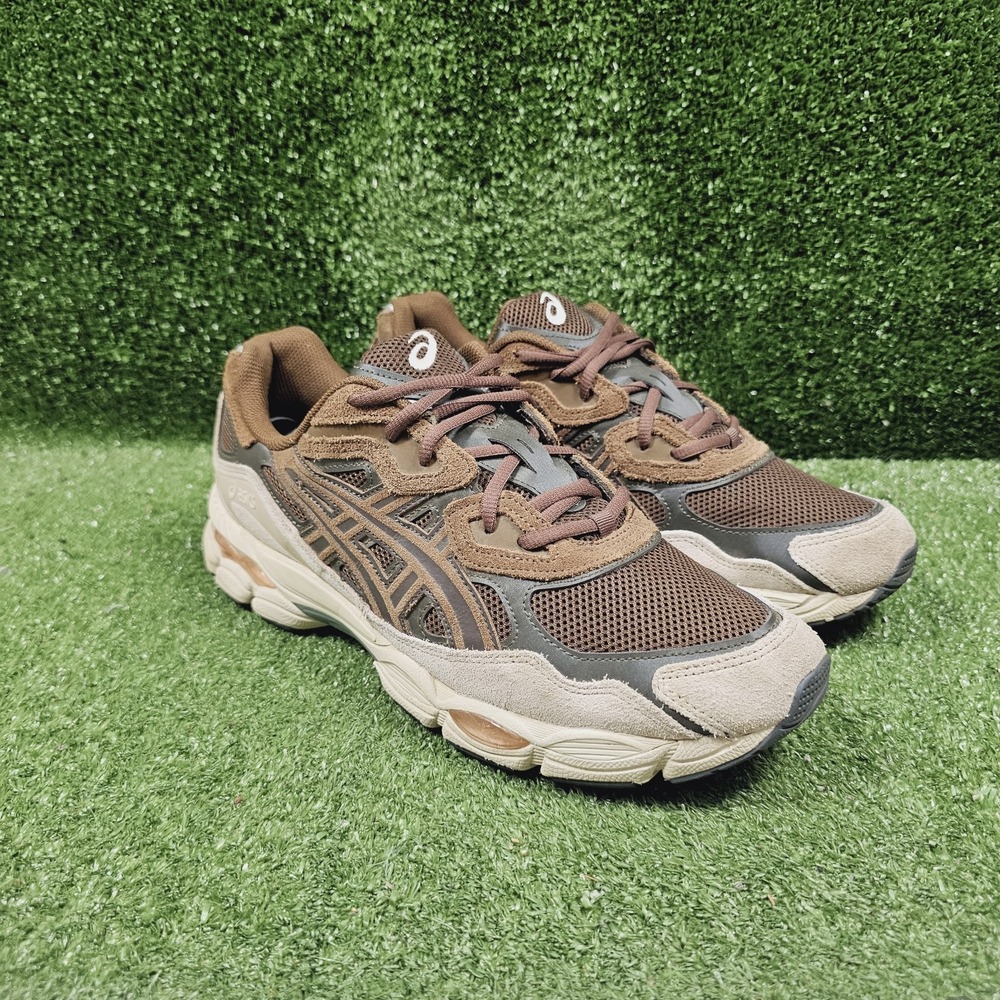 ASICS GEL-NYC Brown Storm Black Coffee Athletic Sneakers Mens Size 12
